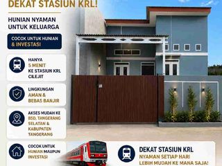 Di Jual Cepat Rumah Murah Dekat Stasiun Cilejit, 165jt Sudah Banyak Bonusnya