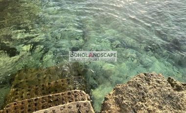 Beachfront Cliff Lot for Sale in Tangnan, Panglao Island, Bohol