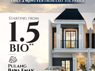 Tipe MADISON Vazza Living Graha Raya Bintaro Rumah Dekat Pintu Tol