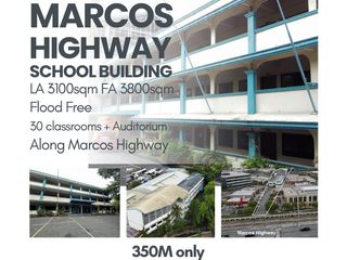 Commercial Property for Sale along Marcos Highway, Cainta | School Building