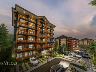 Studio with balcony for sale in Alpine Villas by Crown Asia | Luxury Swiss-Inspired Homes in Tagaytay