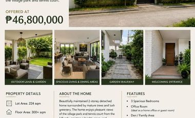 🏡 MODERN DETACHED HOME WITH PARK VIEWS | Mahogany Place 2, Acacia Estates, Taguig