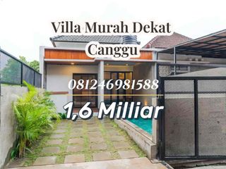 SALE Villa Canggu Padonan SHM Zona Kuning