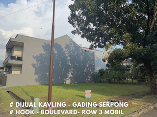 Jual Kavling Hook Sektor 1 Gading Serpong Hadap Barat