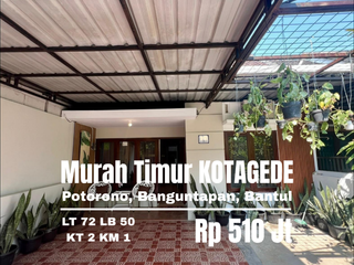 Rumah murah perumahan security 24 jam timur kotagede