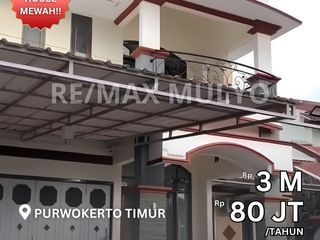 Dijual dan Disewakan Guest House 2 Lantai Full Furnished Area Purwokerto Timur