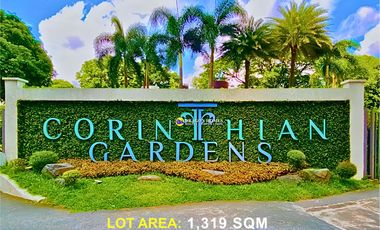 Good Buy!! 1,319 Sqm Vacant Lot in Corinthian Gardens - Negotiable