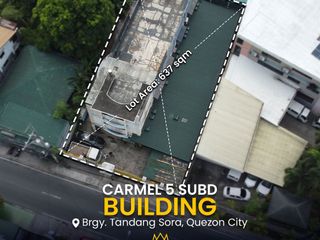 BUILDING FOR SALE IN CARMEL 5 SUBD. TANDANG SORA QUEZON CITY - PRICED DOWN!