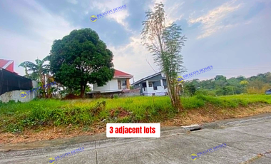 3 Adjacent lots in Dasmariñas Cavite - Below Market Value - Can also be sold individually