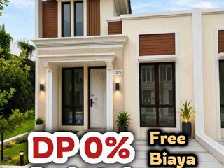 dijual rumah ready stock DP 0% free biaya surat surat di citra raya cikupa