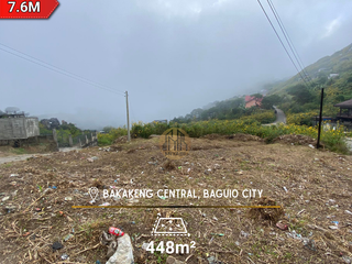 7.6M Overlooking Corner Lot For Sale in Bakakeng Central Baguio City - LSS