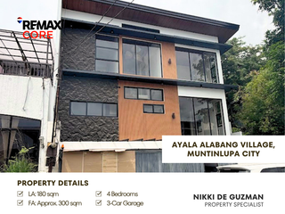 FOR SALE: 5-Bedroom House and Lot in Ayala Alabang Village