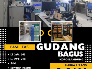 Murah!! Gudang/Kantor Bagus di Kopo, Bandung
