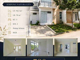JUAL RUGI DIBAWAH HARGA PPJB RUMAH SERPONG NATURA CITY