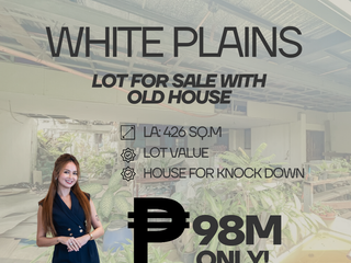 WHITE PLAINS LOT FOR SALE WITH OLD HOUSE PRIME LOCATION