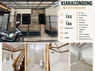 Dijual cepat rumah super strategis di Kiaracondong, Kota Bandung