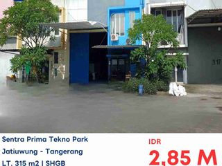 Dijual Lelang Gudang Sentra Prima Tekno Park Jatiuwung Tangerang