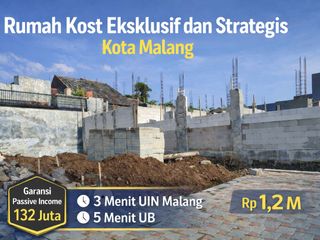 Dijual Kost 2,5 Lantai Merjosari Malang – 10 Kamar AC KM Dalam Dekat UMM & UB