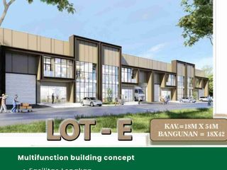 launching Gudang workshop pabrik 864 M2 Cemara Industrial park Batam center