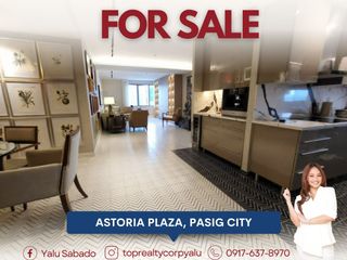 FOR SALE 2-Bedroom Corner Unit at Astoria Plaza, Pasig City