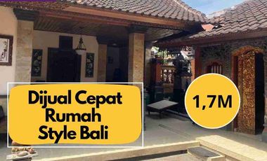 DIJUAL – Rumah Style Bali di Jalan Nangka Selatan, Denpasar Utara