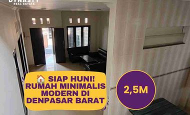 🏡 DIJUAL – Rumah Minimalis 2 Lantai Full Furnished di Denpasar Barat