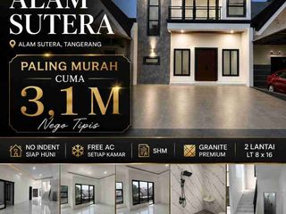 rumah bangunan baru alam sutera