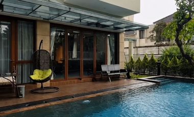 DIJUAL CEPAT MURAH RUMAH MEWAH PRIVATE POOL DI KENANGA AMPERA