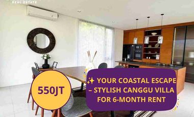 🏡 Luxury Villa Canggu – Nyaman, Elegan, dan Strategis!