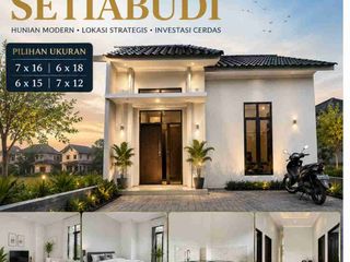 Mulai 400jutaan rumah Di Tanjung Sari Setiabudi dekat USU Ringroad Padang bulan