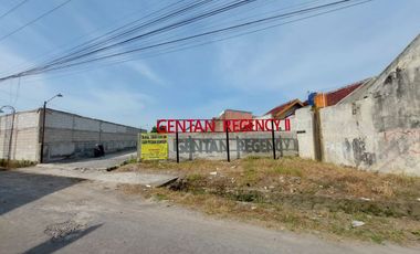 Termurah Kavlingan Tanah di Belakang mall Luwes Gentan Harga Paling Murah Lingkunagn sangat berkembang dan ramai