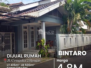 (RB) DIJUAL RUMAH JL. CEMPAKA 2 RENGAS, BINTARO