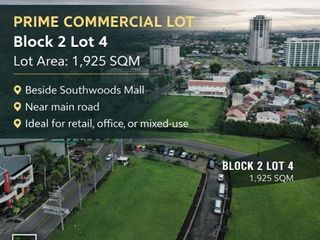 📍 Strategically located across Southwoods Mall and McDonald's| | 1,925 sqm Commercial Lot for Sale in Southwoods City!