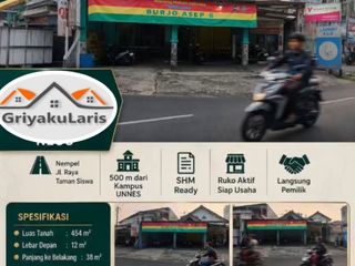 Ruko di jalan taman siswa UNNES dijual murah 500 meter dari UNNES