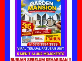perumahan mojokerto garden mansion viral subsidi terlaris terjual ratusan unit
