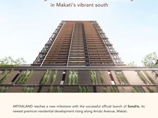 Live Steps from Greenbelt | SONDRIS Makati Pre-Selling Condominium by Arthaland