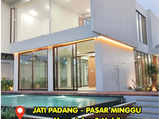 Dijual Rumah Mewah Jati Padang Modern Tropical Lokasi Strategis Akses 2 Mobil