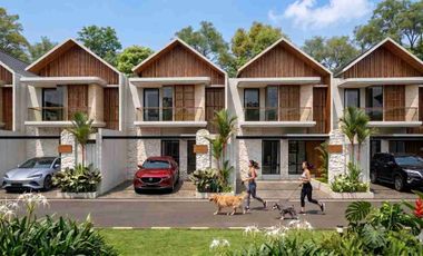 Cluster Villa Tropical Modern, Fully Furnished di Jimbaran, Bali dekat Bandara