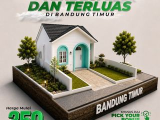 RUMAH DALAM PERUMAHAN ISLAMI TERBESAR DAN TERLUAS DI BANDUNG TIMUR CICALENGKA NAGREG