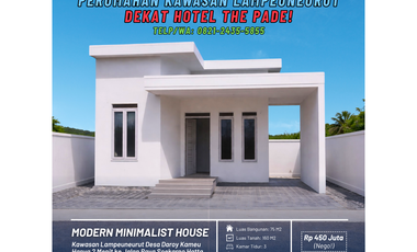 Dijual Rumah Minimalis di Kawasan Lampeuneurut - Dibelakang Hotel The Pade!