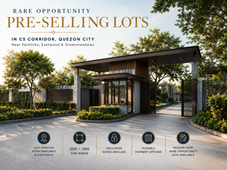Lot for Sale C5 Quezon City Near Eastwood, Bridgetowne