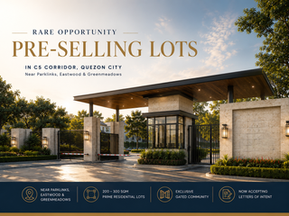 C5 Quezon City | Pre-Selling Lot for Sale Near Eastwood City & Parklinks