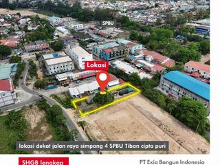 dialihkan kavling jasa 732m2 Tiban, Sekupang