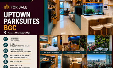 FF 1br Uptown Parksuites BGC