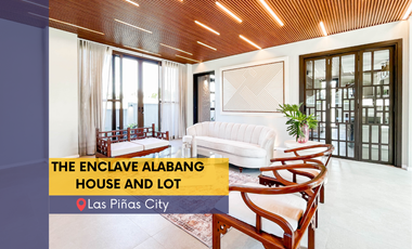 House and Lot For Sale in The Enclave Alabang at Las Piñas City