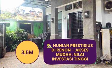 🏡 Rare Listing – Rumah 2 Lantai Area Renon