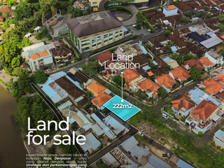 Tanah SHM Strategis Dekat Living World Mall Denpasar Rp890 Juta/Are