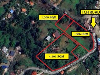 For Sale Titled Flat Roadside Lots in Babag Cebu City