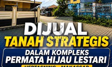 DIJUAL TANAH DALAM KOMPLEKS PERMATA HIJAU LESTARI, HERTASNING - MAKASSAR