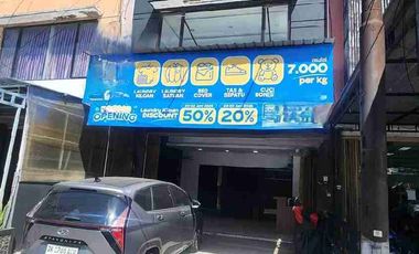 Gedung+usaha laundry aktif 150M2 harga 3,5milyard SIAP JALAN